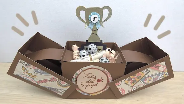 Caja sorpresa con detalles personalizados